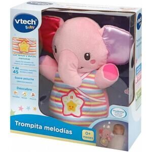 VTech-Baby Explore and Crawl Pink Elephant Baby Toddler Toy Signing Musical